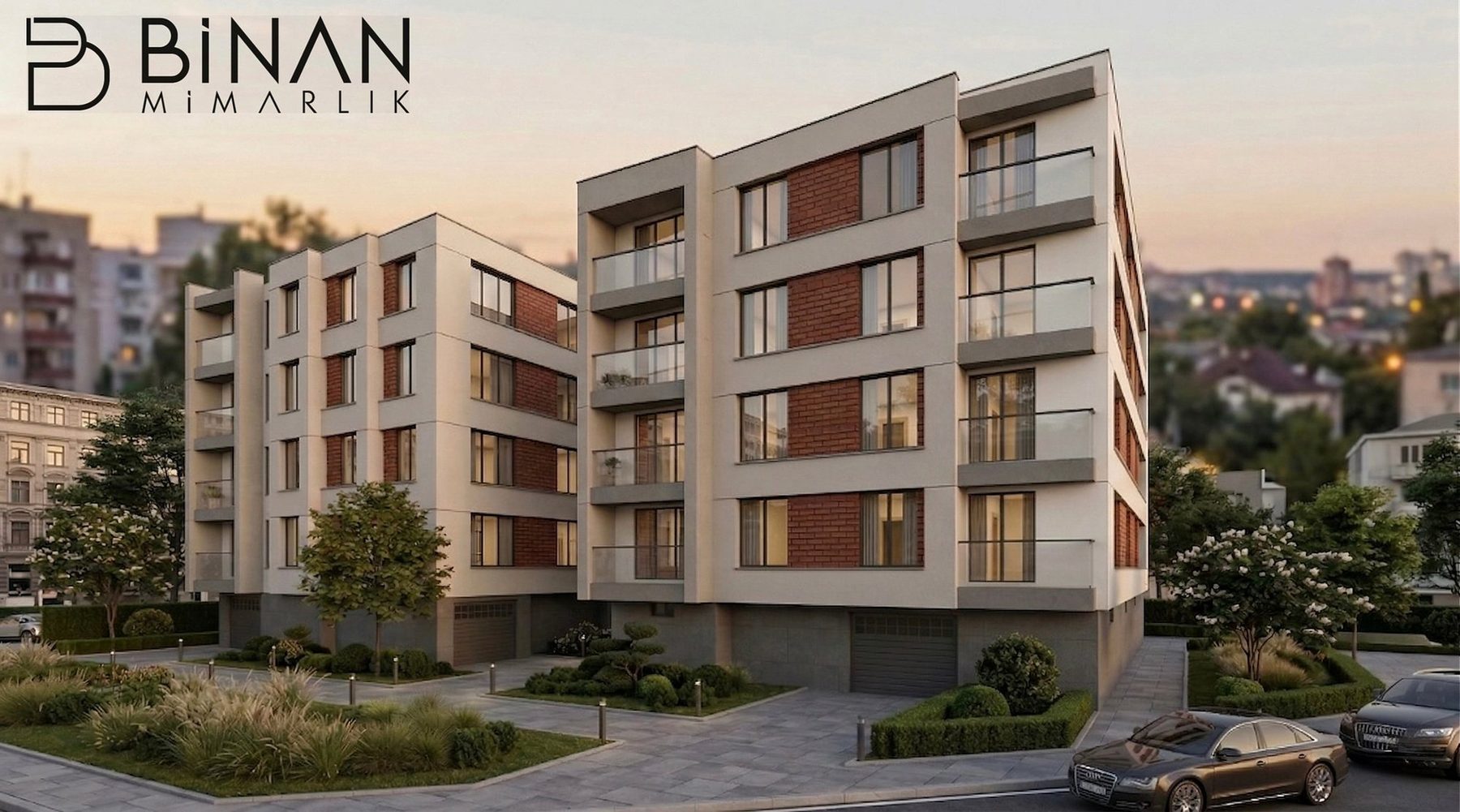 Corner facade — Çankaya Housing
