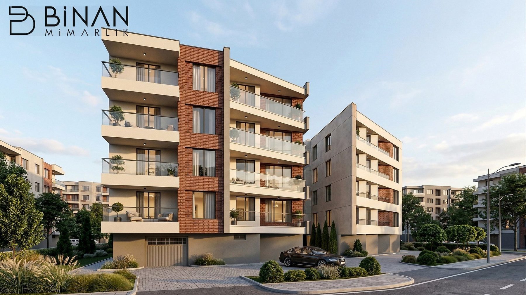 Street facade — Çankaya Housing