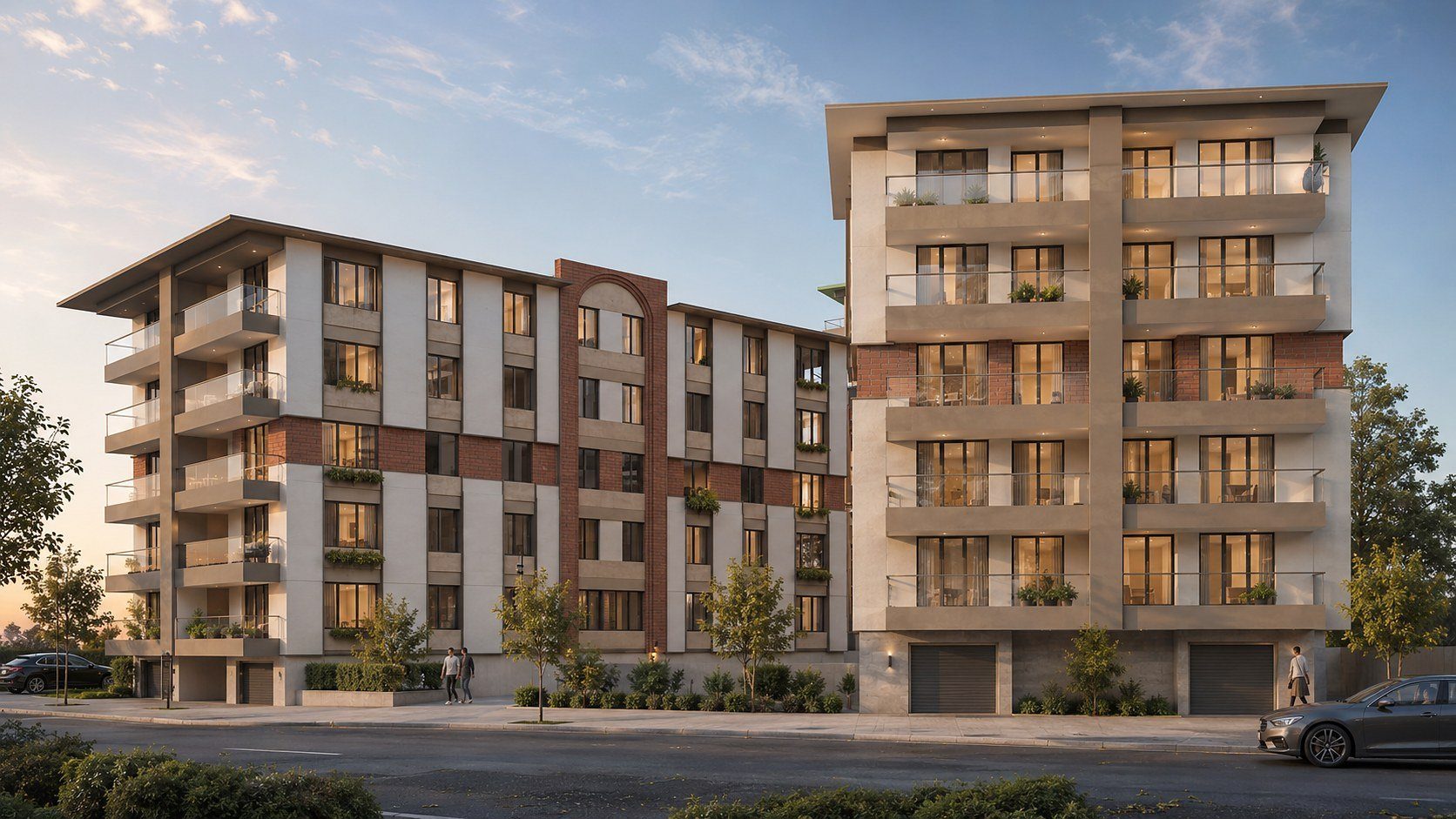 Massing and facade — Karapınar Housing