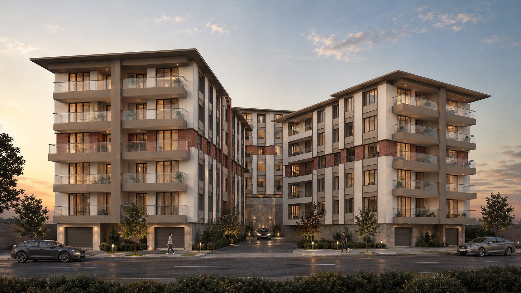 Street facade — Karapınar Housing