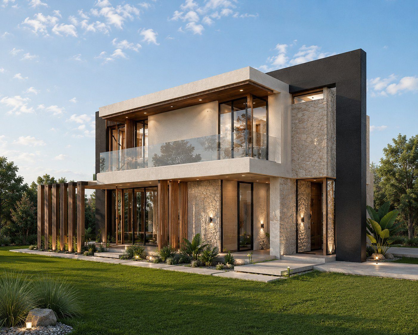 Mass and material — Kavacık House