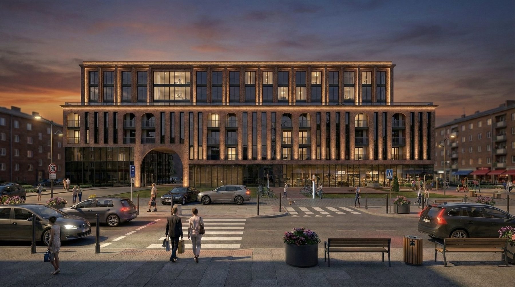 Urban facade — Kurtuluş Mixed-Use