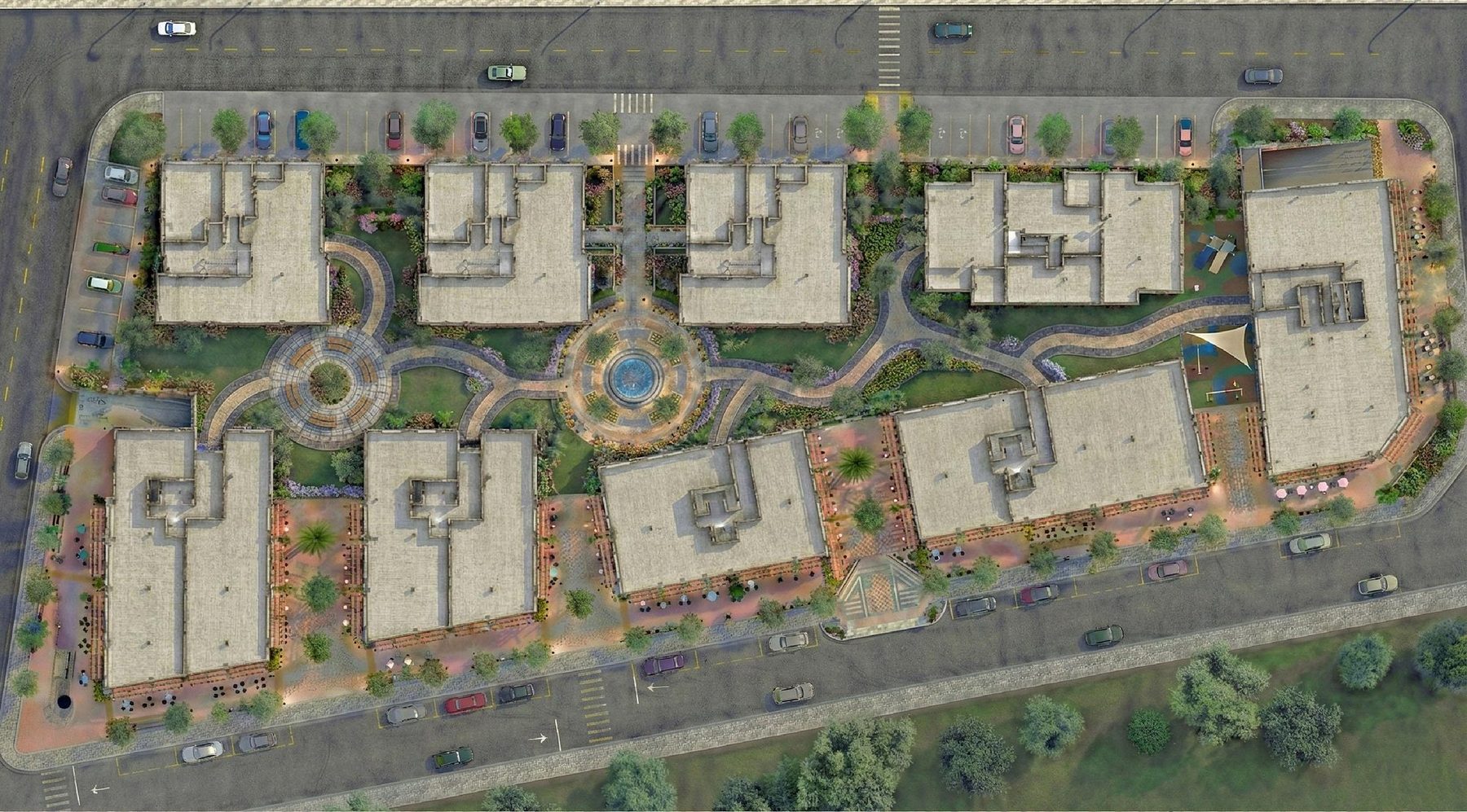 Site plan — Yeşiltepe Mixed-Use Living